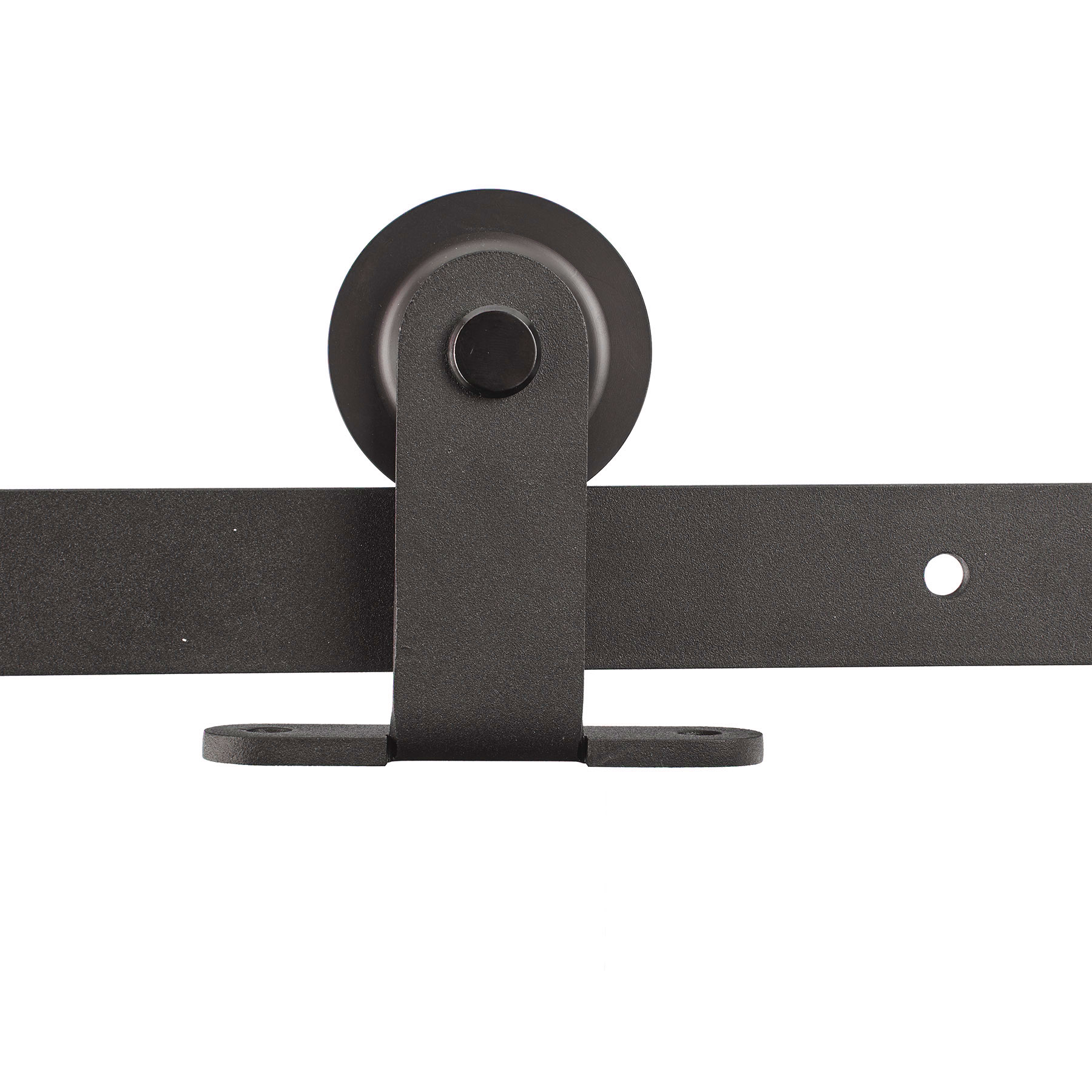 Sliding Door Hardware Kit Top Mount Roller 6.6 feet Steel